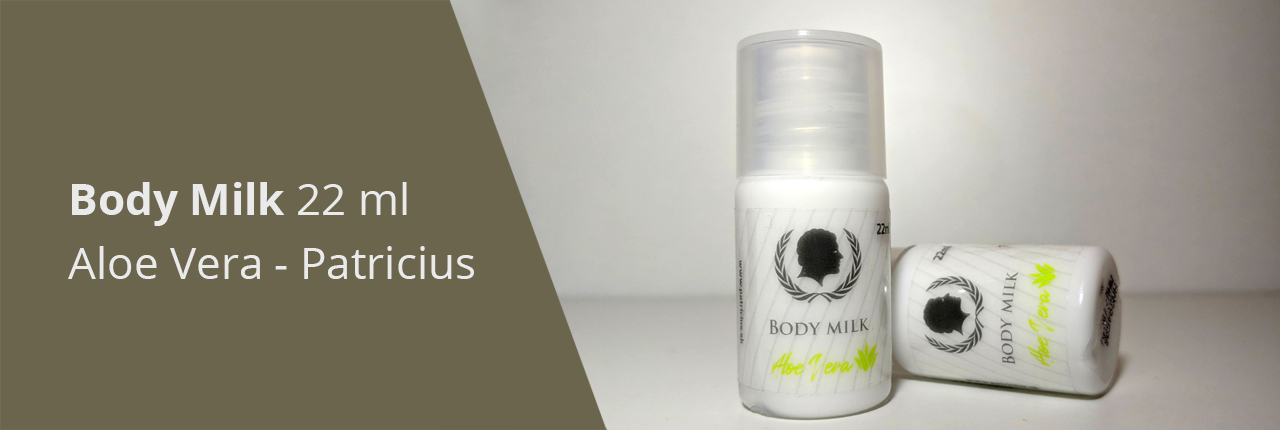 Body Milk 22 ml Aloe Vera - Patricius